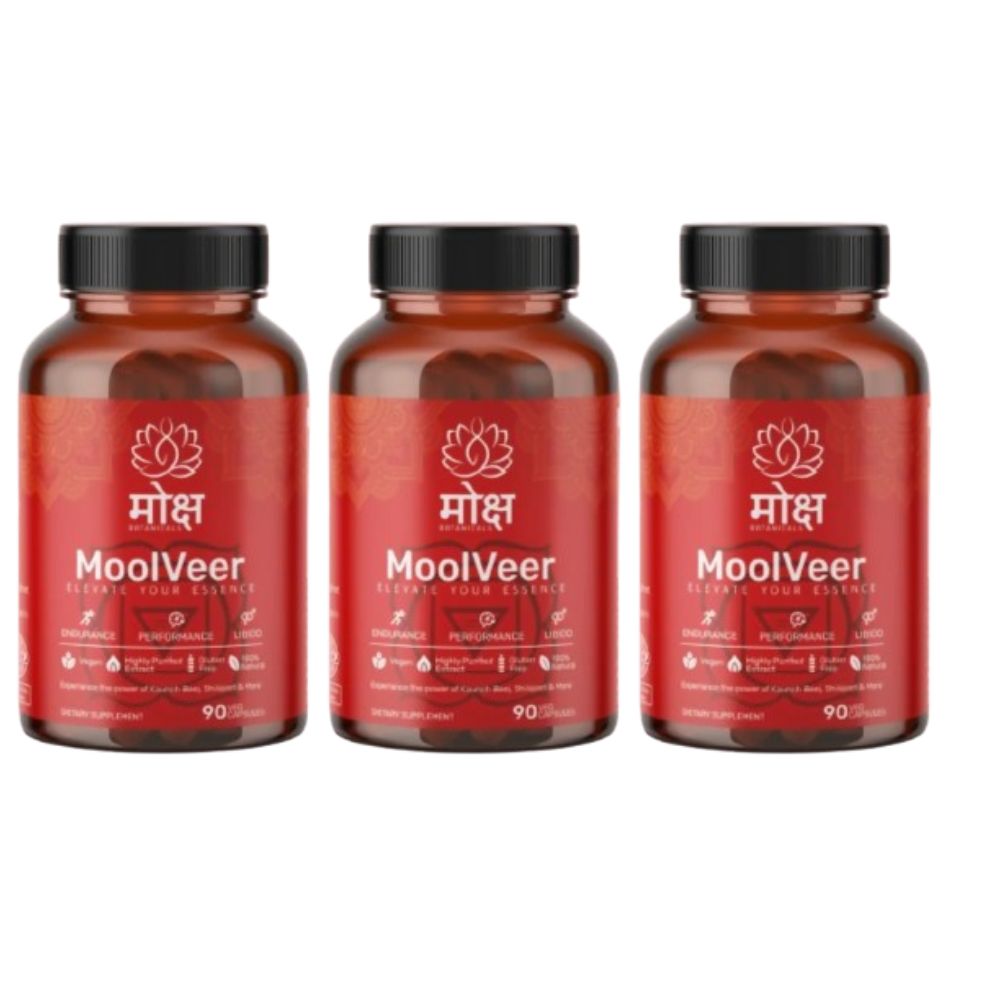 Moksha Botanicals Moolveer Capsules 