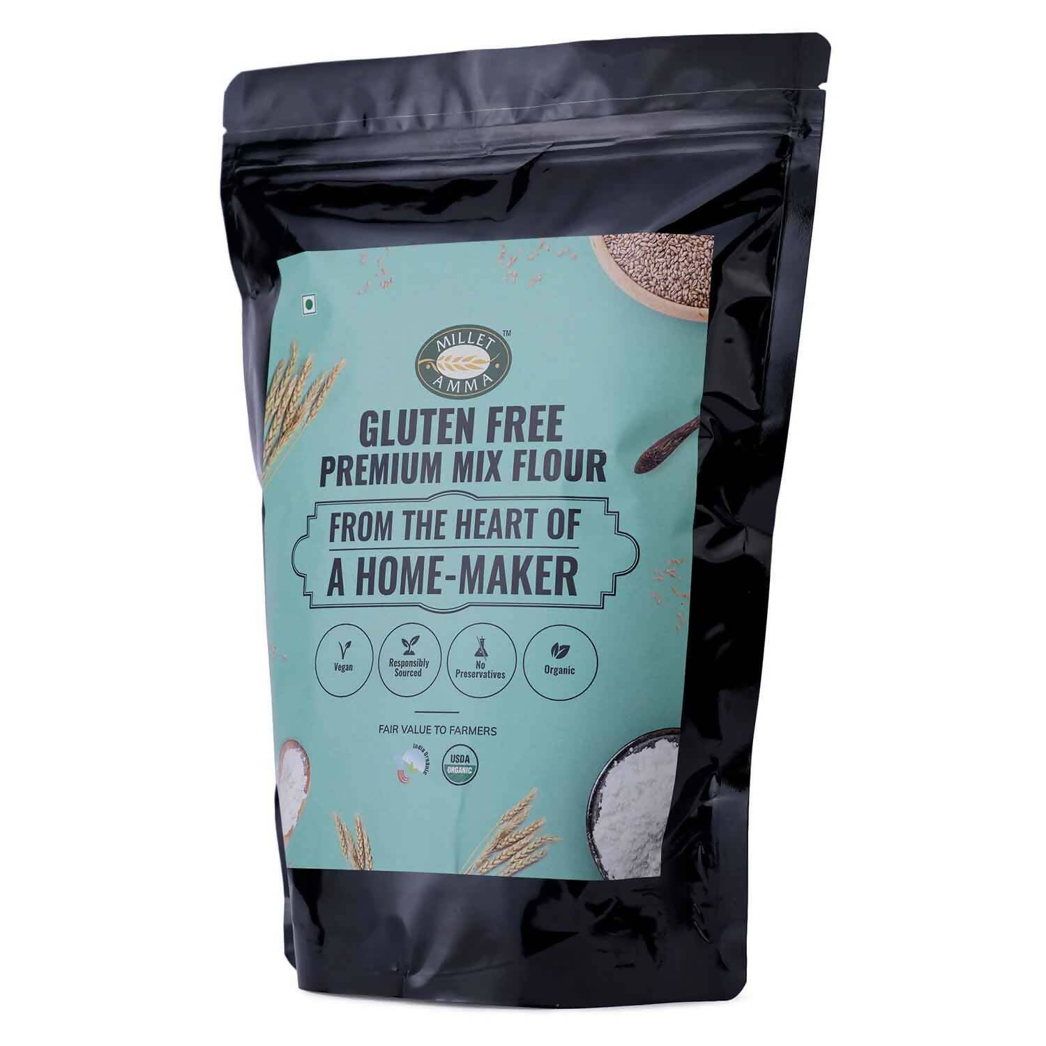 Millet Amma Gluten Free Premium Mix Flour Organic 