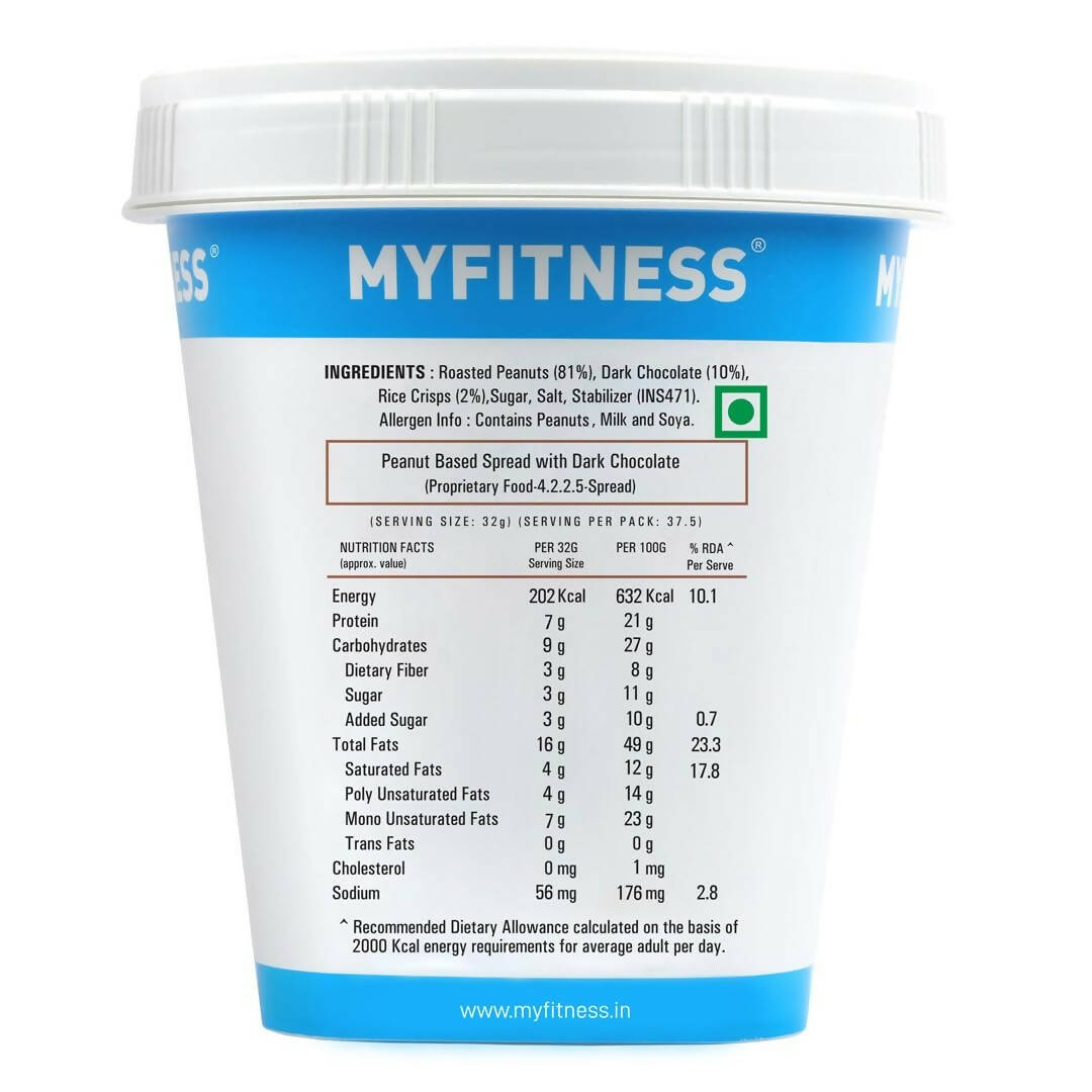 Myfitness Chocolate Peanut Butter Crispy 