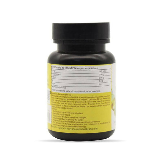 Nutriorg Garlic Oil Soft Gel Capsules - Grab2buy