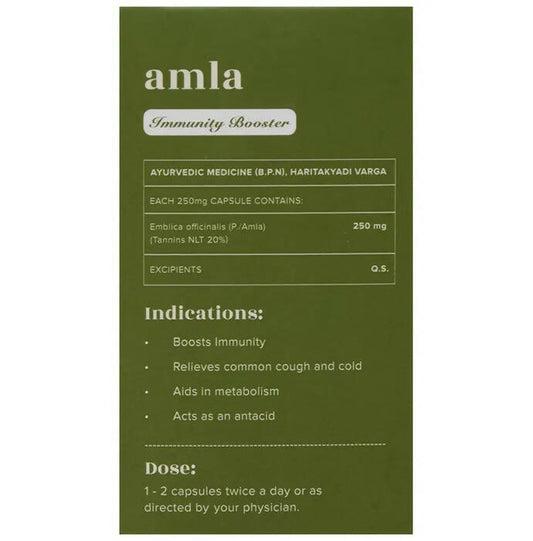 Baidyanath Jhansi Ayurvedant Amla Capsules - Grab2buy