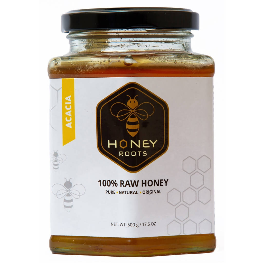 Honey Roots Acacia Raw Honey 