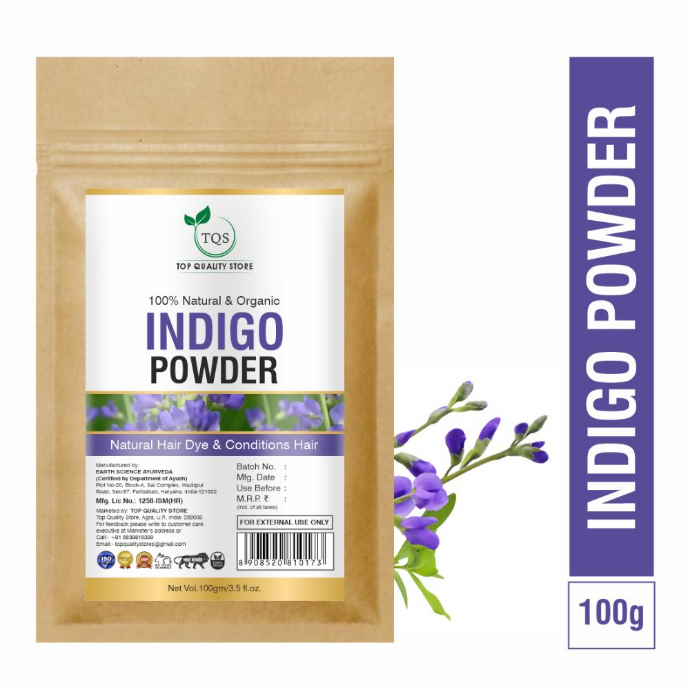 TQS Natural & Pure Indigo Powder 