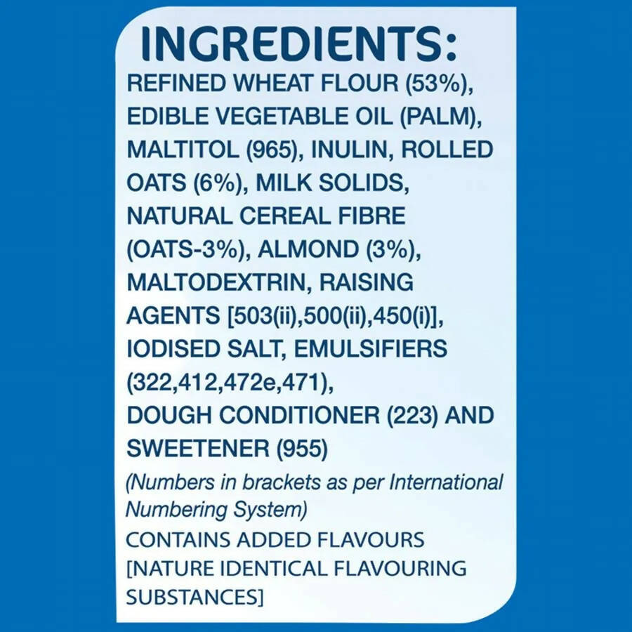 Britannia NutriChoice Essentials Oats Cookies - No Added Sugar 