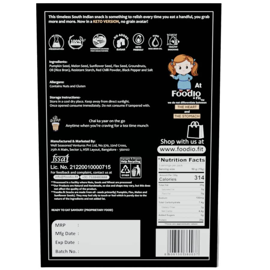 Foodio Keto Coated Peanuts - Grab2buy