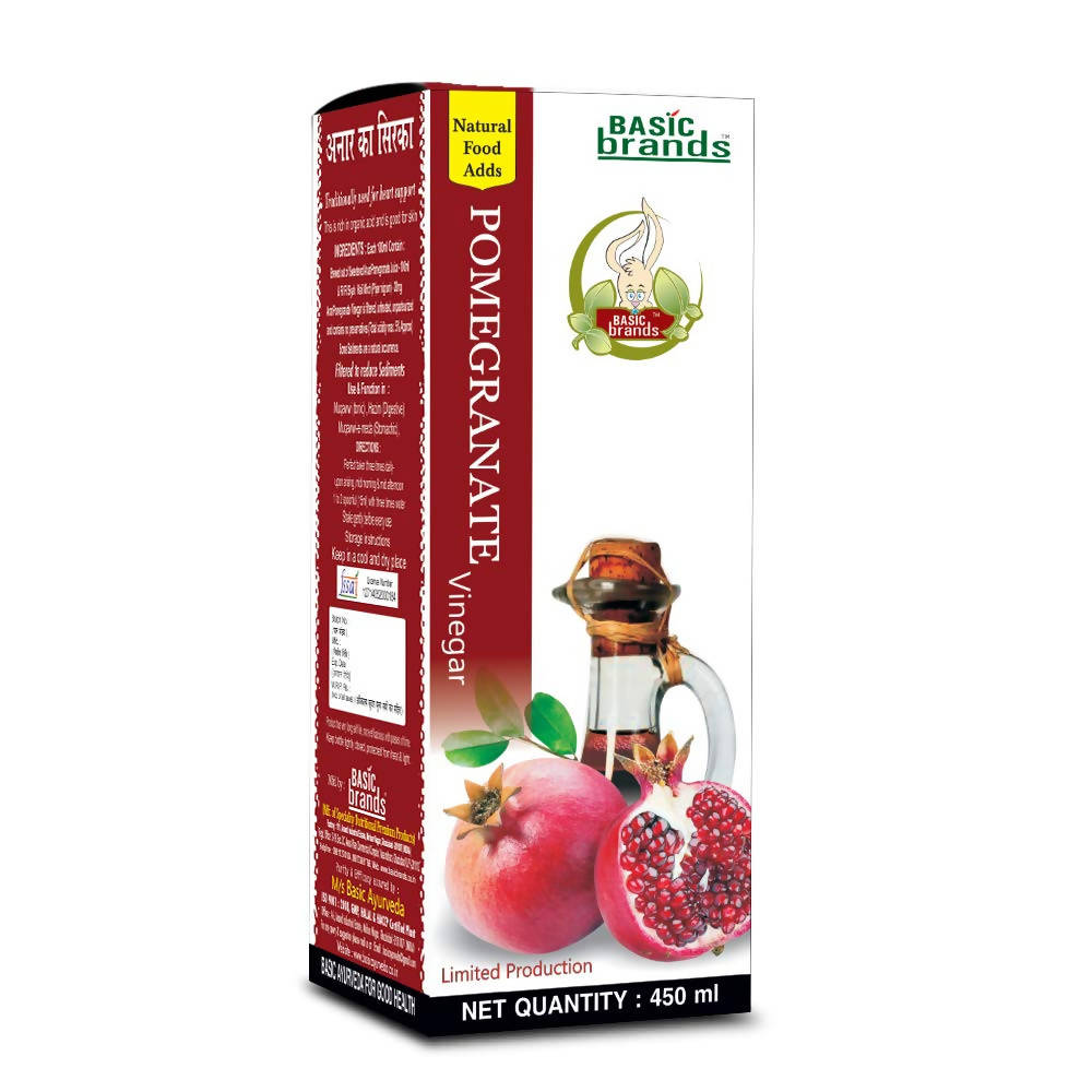 Basic Ayurveda Anar Vintage (Pomegranate Vinegar)  Grab2Buy Basic Ayurveda Grab2Buy