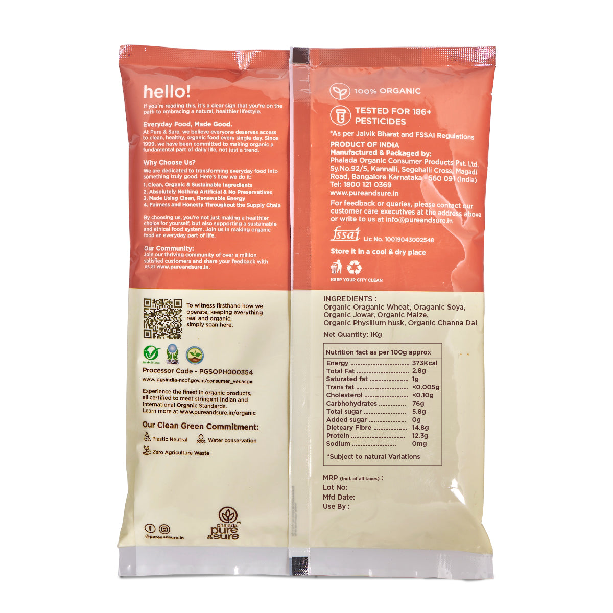 Pure & Sure Organic Multigrain Flour