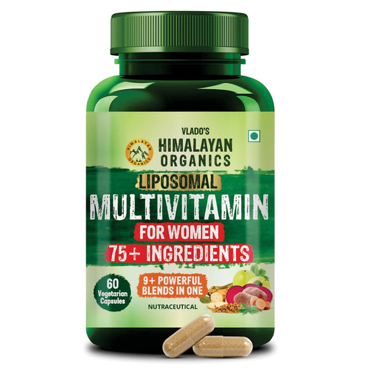 Himalayan Organics Whole Food Multivitamin For Women Capsules 