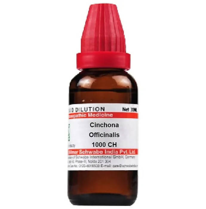 Dr. Willmar Schwabe India Cinchona Officinalis (China) Dilution 