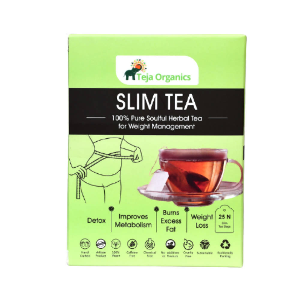 Teja Organics Slim Tea Bags  Grab2Buy Teja Organics Grab2Buy