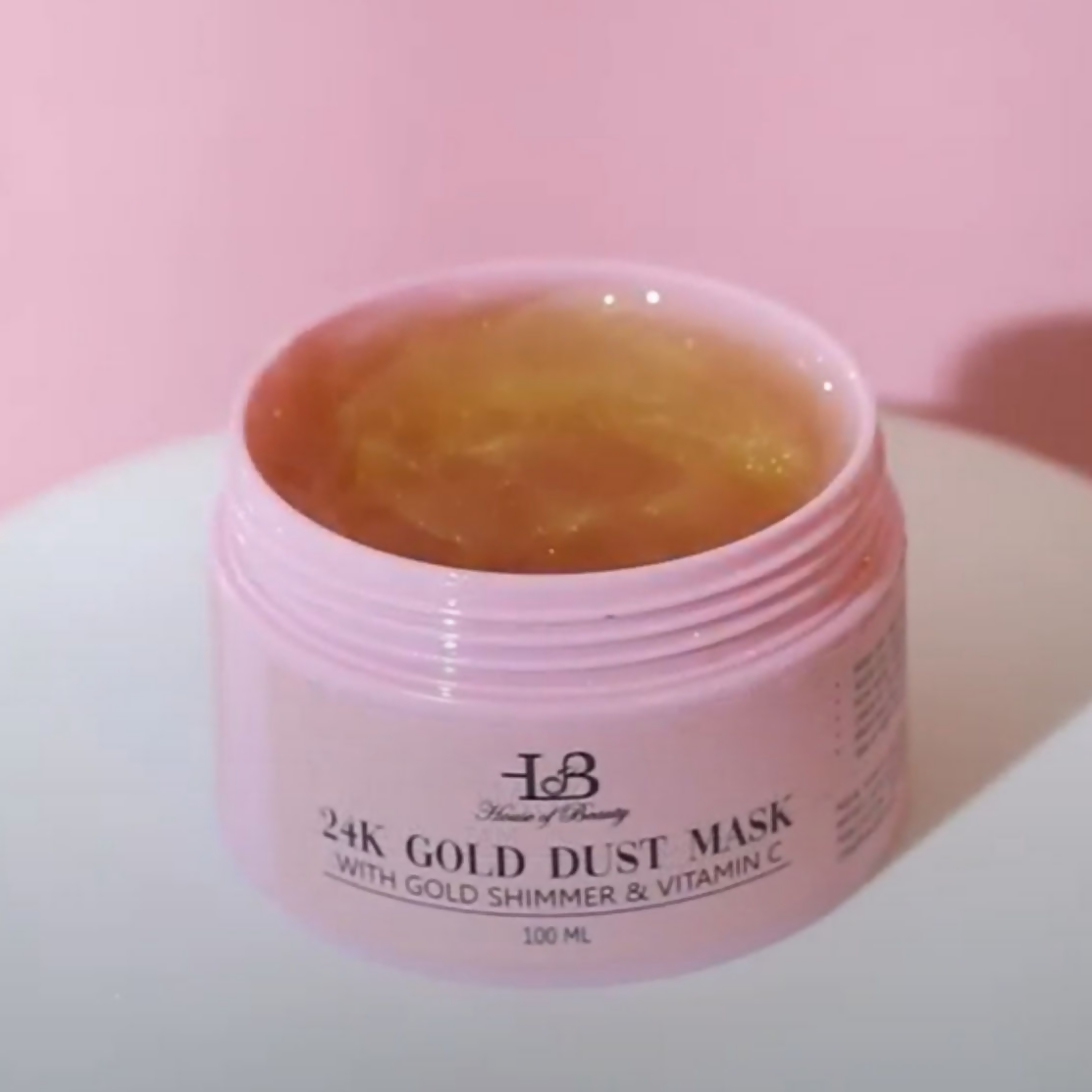 House of Beauty 24K Gold Dust Face Mask 