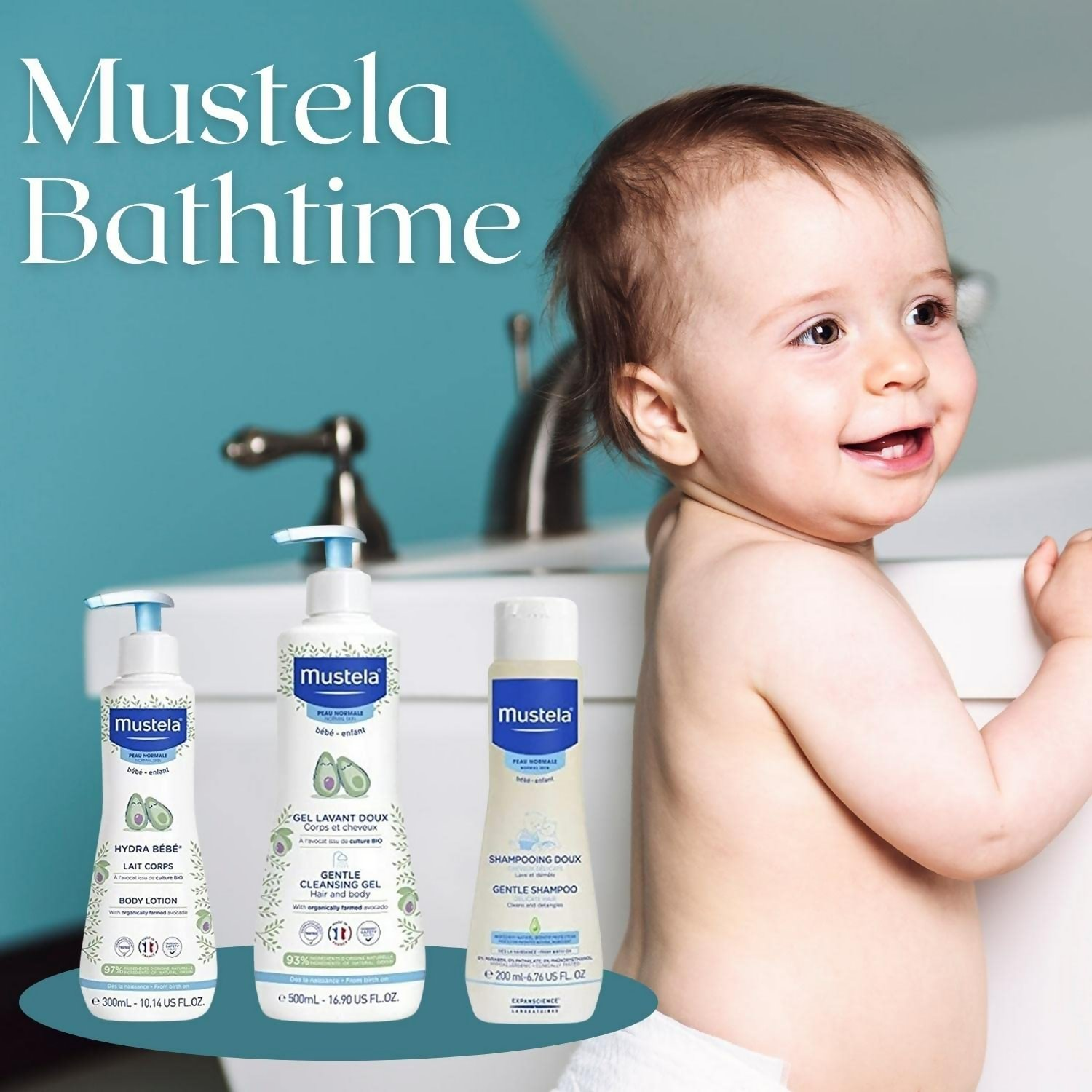 Mustela Bathtime Essential Set 
