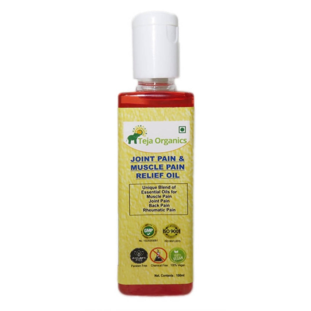 Teja Organics Joint Pain & Muscle Pain Relief Oil 