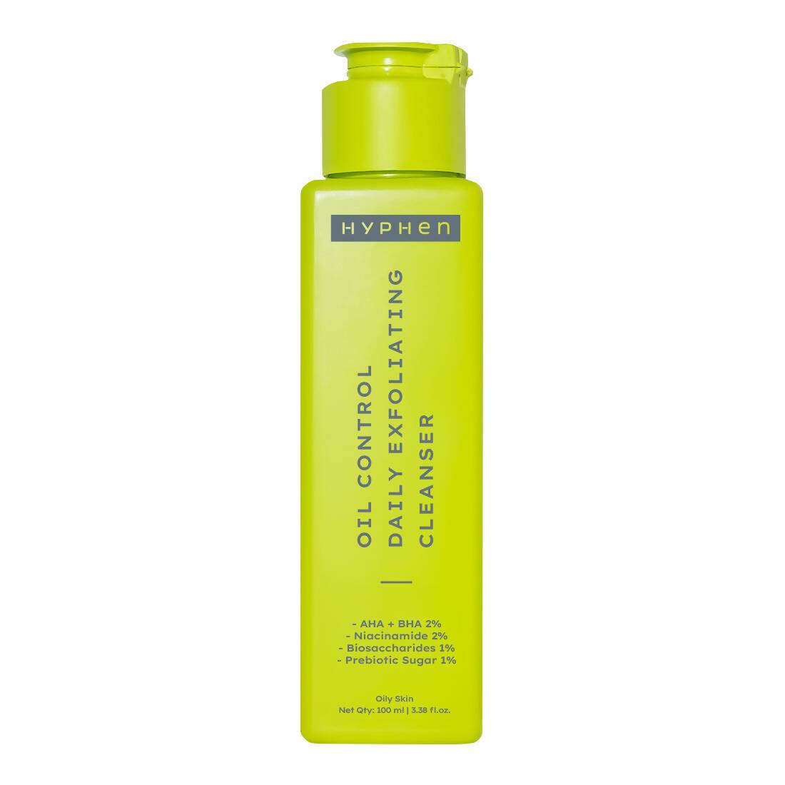 Hyphen By Kriti Sanon Oil Control Daily Exfoliating Cleanser - Grab2buy