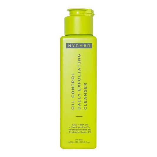Hyphen By Kriti Sanon Oil Control Daily Exfoliating Cleanser - Grab2buy