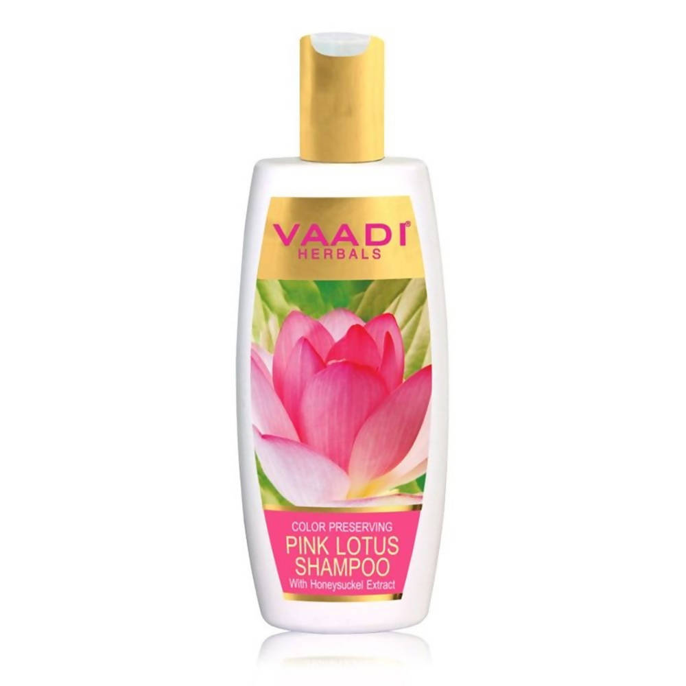 Vaadi Herbals Pink Lotus Shampoo With Honeysuckle Extract  Grab2Buy Vaadi Herbals Grab2Buy