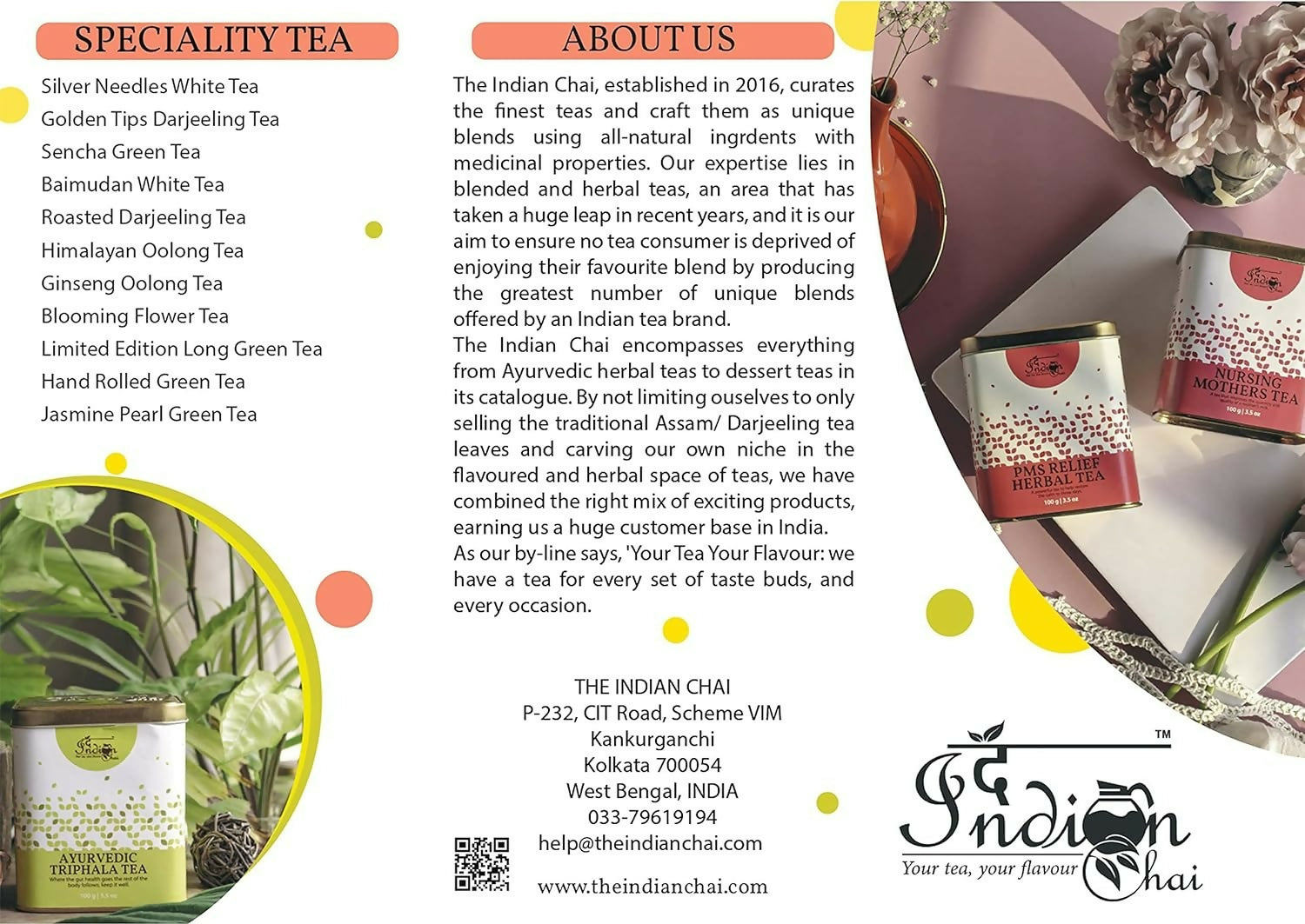 The Indian Chai - Organic Hibiscus Tea 30 Pyramid Tea Bags 