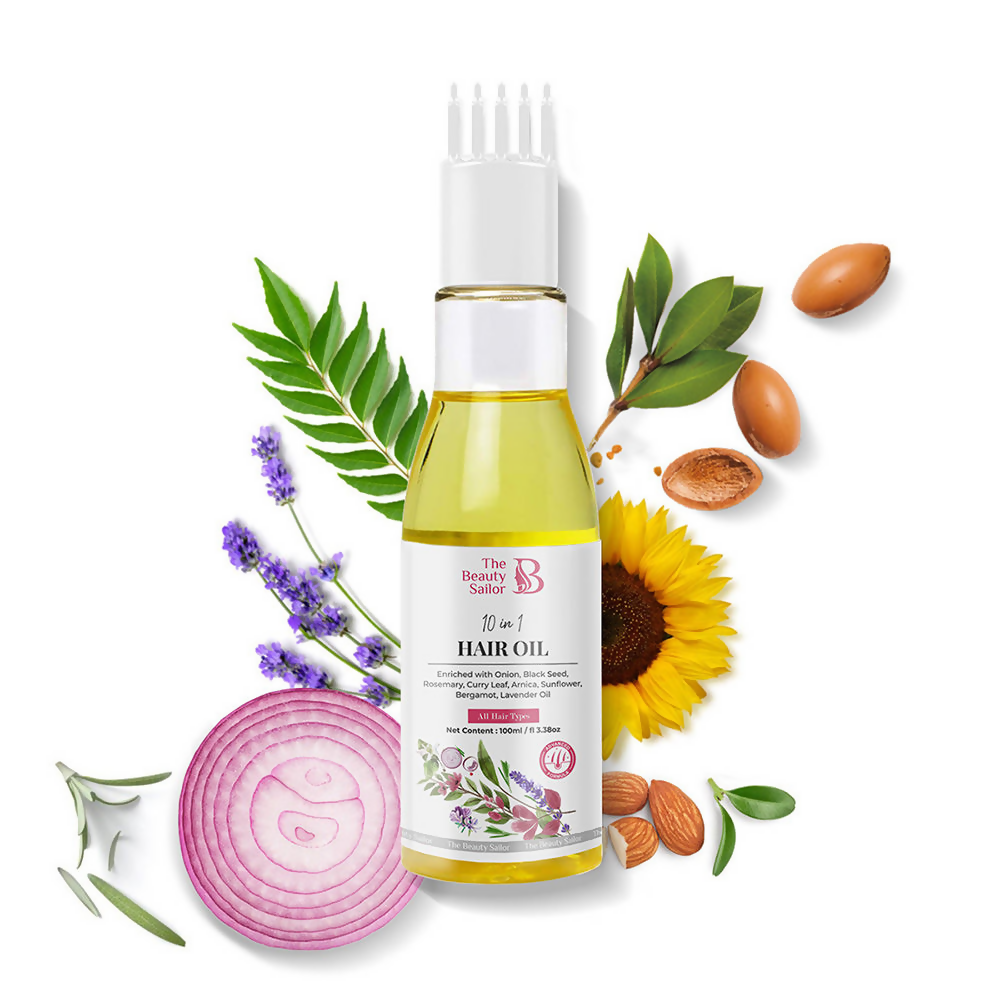 The Beauty Sailor 10 In 1 Hair Oil  Grab2Buy The Beauty Sailor Grab2Buy