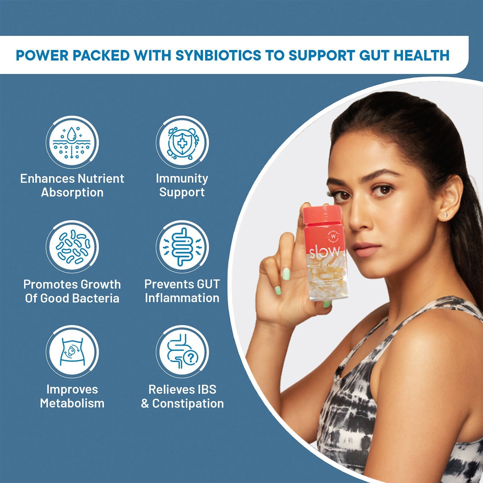 Wellbeing Nutrition Slow | Gut Health Capsules - Grab2buy