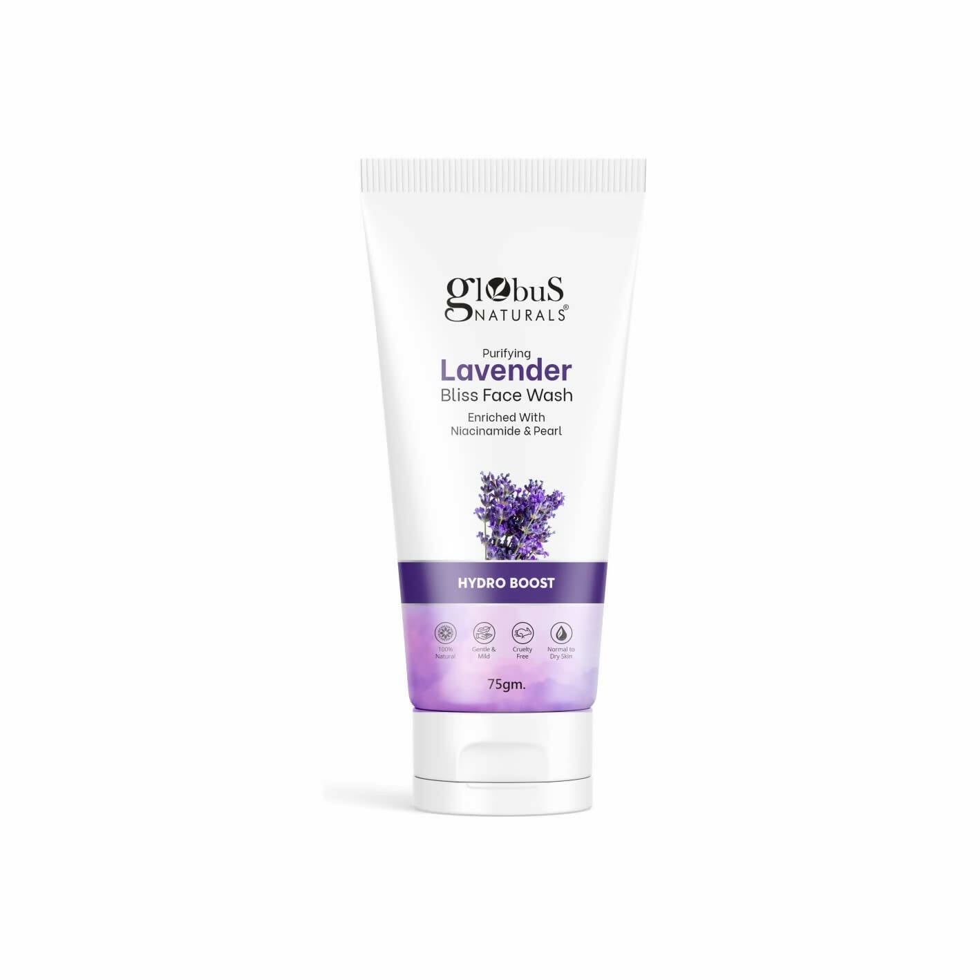 Globus Naturals Purifying Lavender Face Wash - Grab2buy