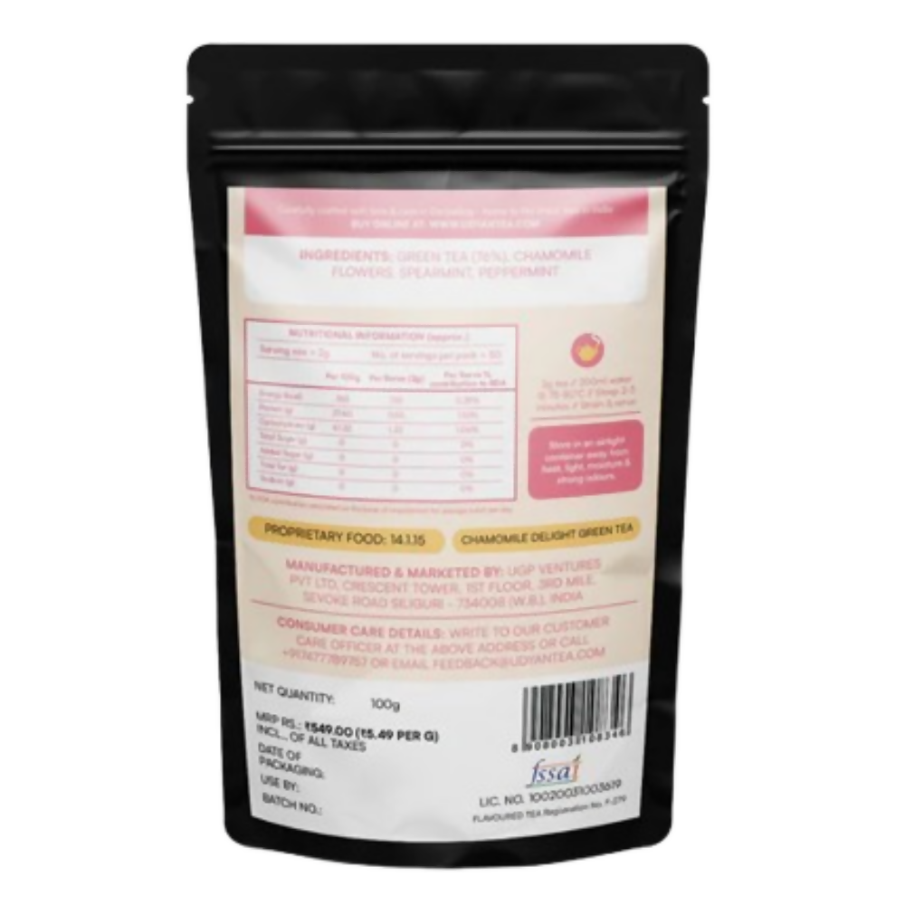 Udyan Tea Chamomile Delight Green Tea  Grab2Buy Udyan Tea Grab2Buy