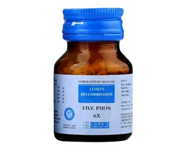 Lord's Homeopathy Five Phos Biocombination Tablets 
