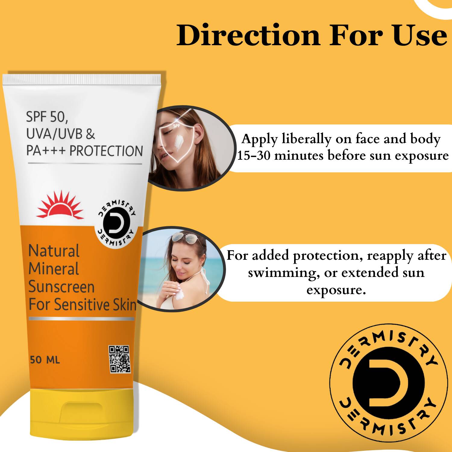 Dermistry Hydra Nourishing Sunscreen & Natural Mineral Sunscreen 