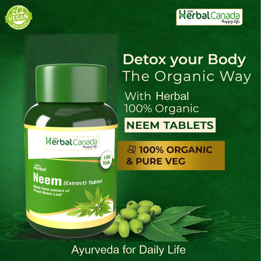 Herbal Canada Neem Extract Tablets 