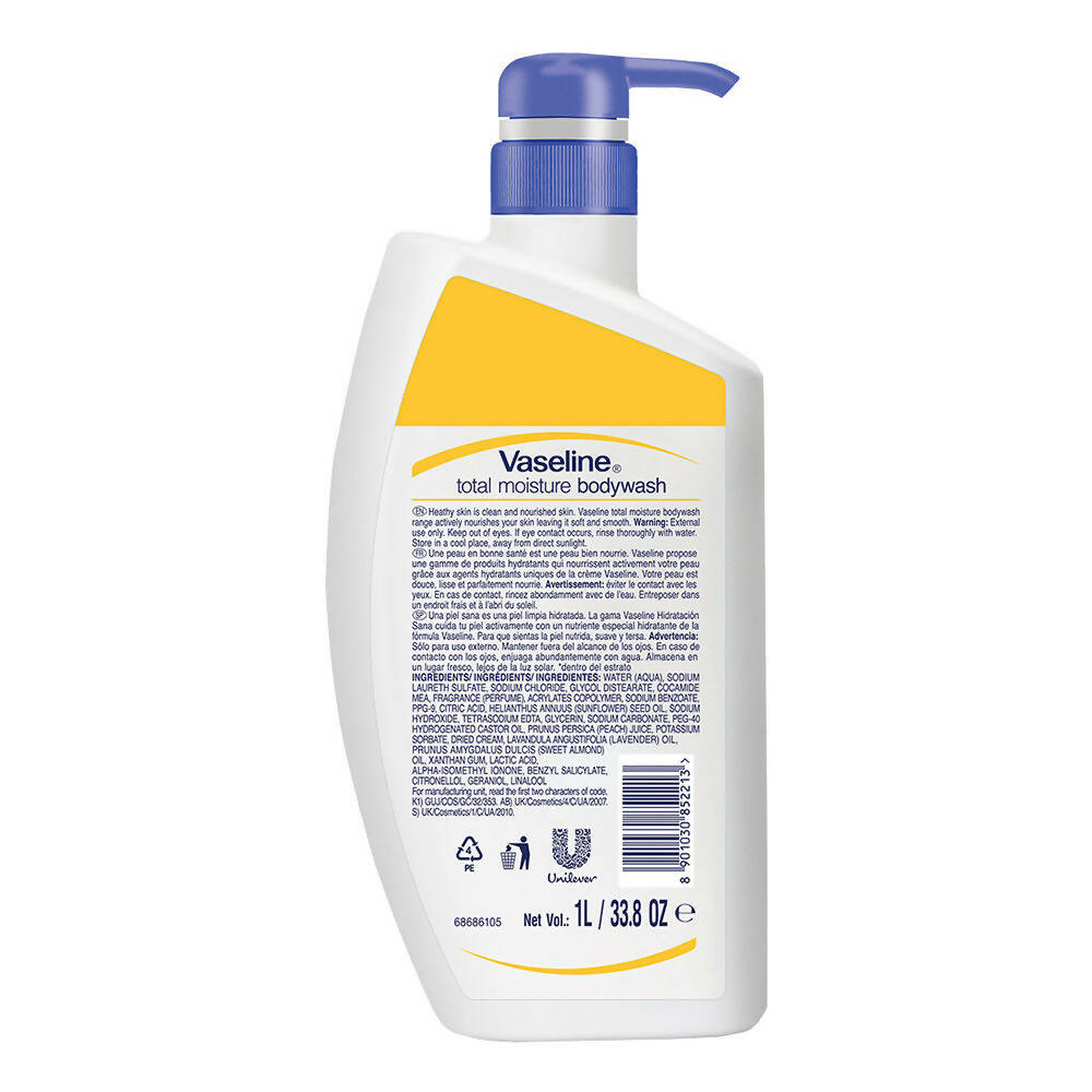 Vaseline Total Moisture Body Wash For Clean & Nourished Skin  Grab2Buy Vaseline Grab2Buy