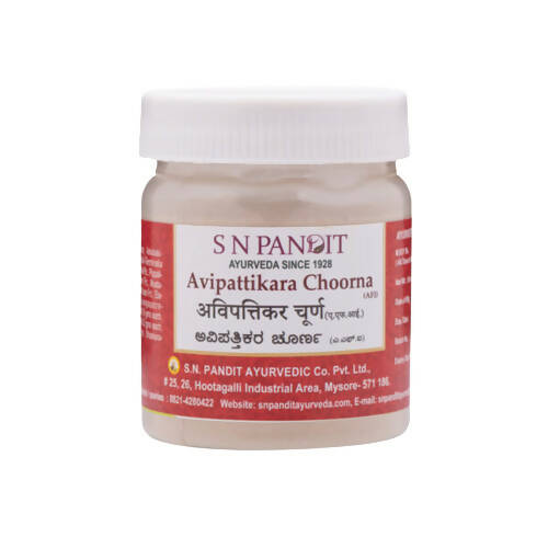 S N Pandit Ayurveda Avipattikara Choorna 