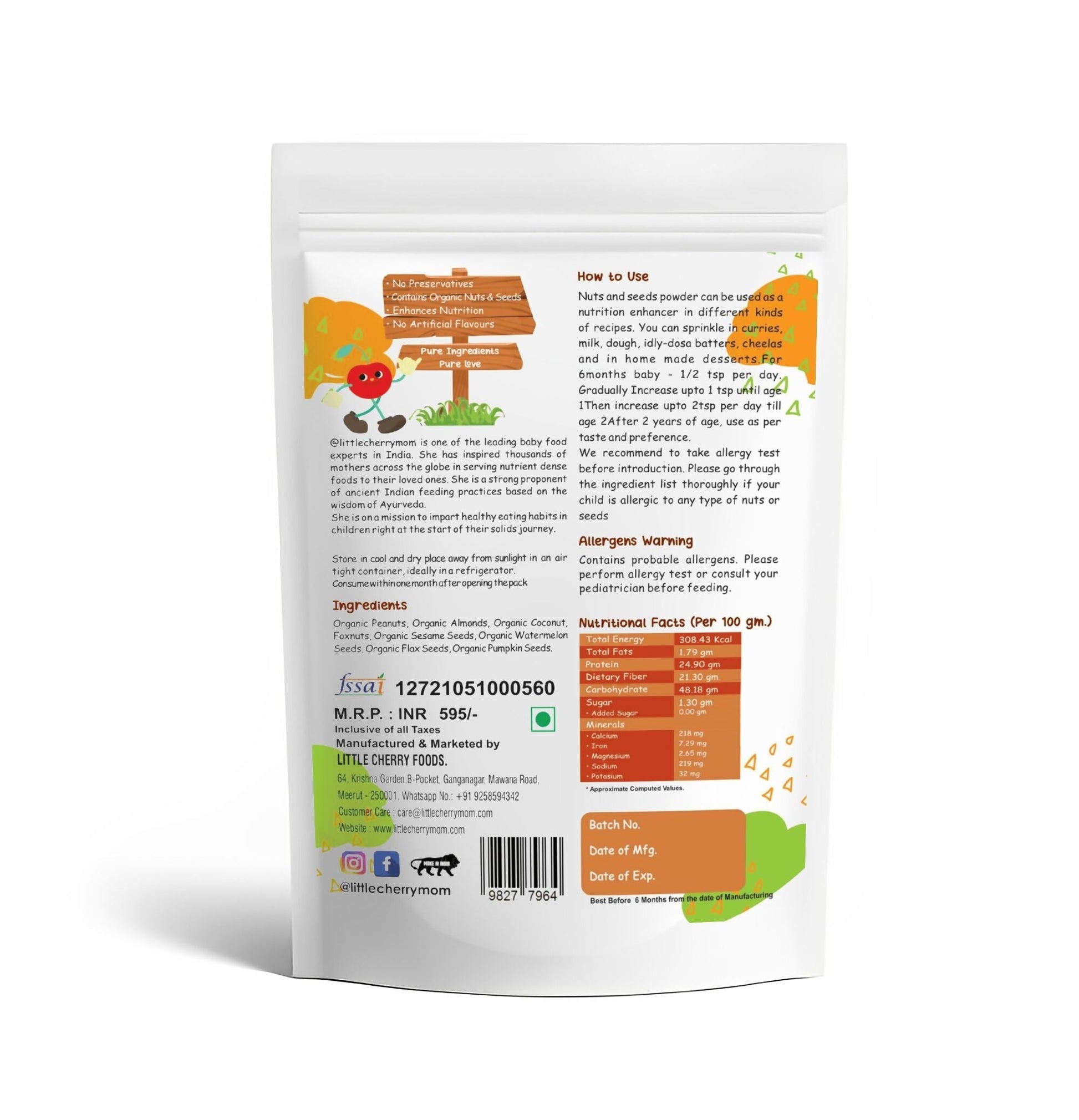 Littlecherrymom Triple Immunity Booster Combo | Swadesiicart