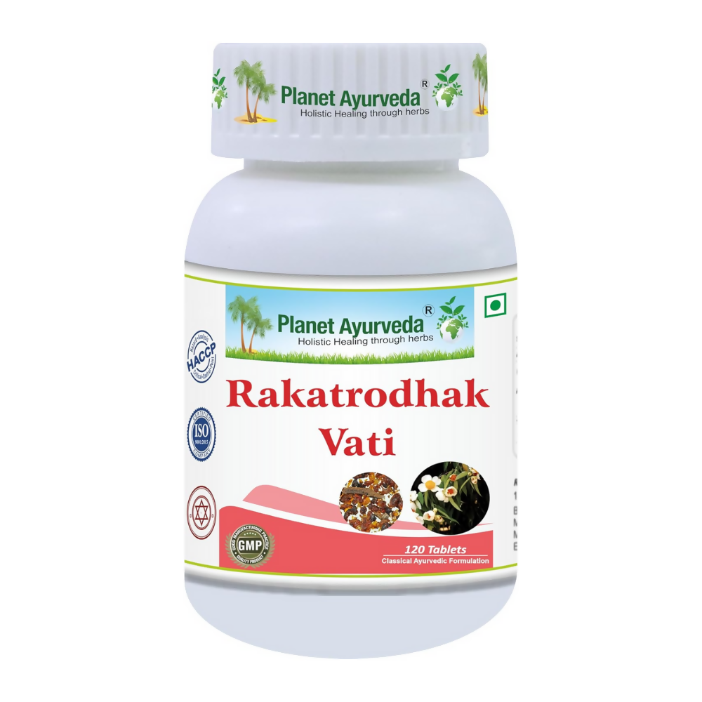 Planet Ayurveda Rakatrodhak Vati 
