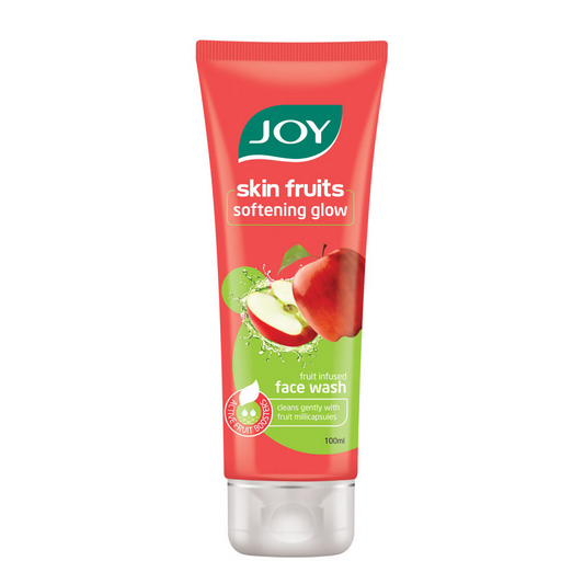 Joy Apple Face Wash For Skin Softening Dead Skin Removal & Exfoliation 