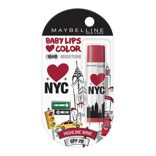 Maybelline New York Baby NYC Lip Balm - Highline Wine - Grab2buy