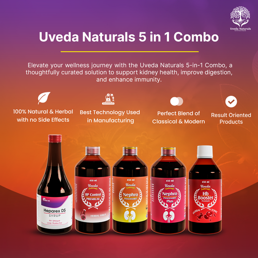 Uveda Naturals 5-in-1 Combo 