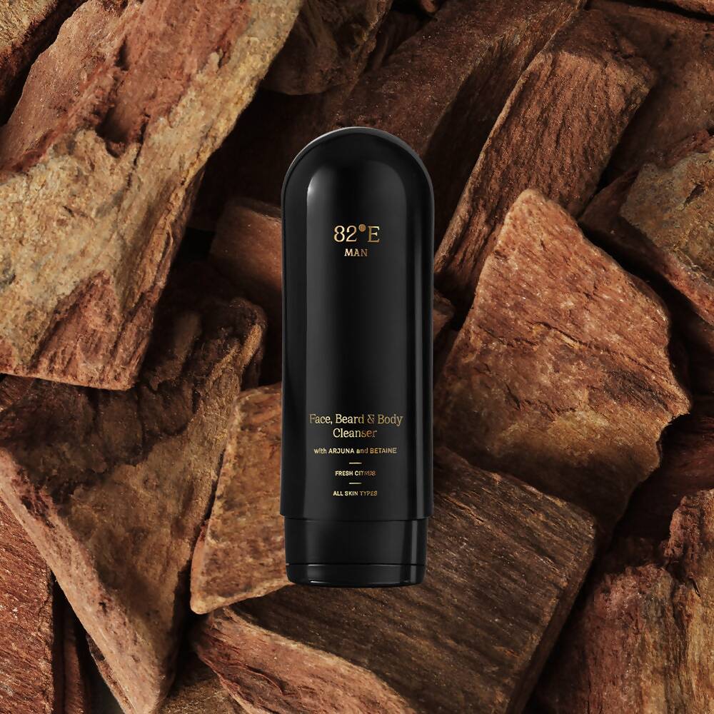 82°E By Deepika Padukone Face, Beard and Body Cleanser - Fresh Citrus 