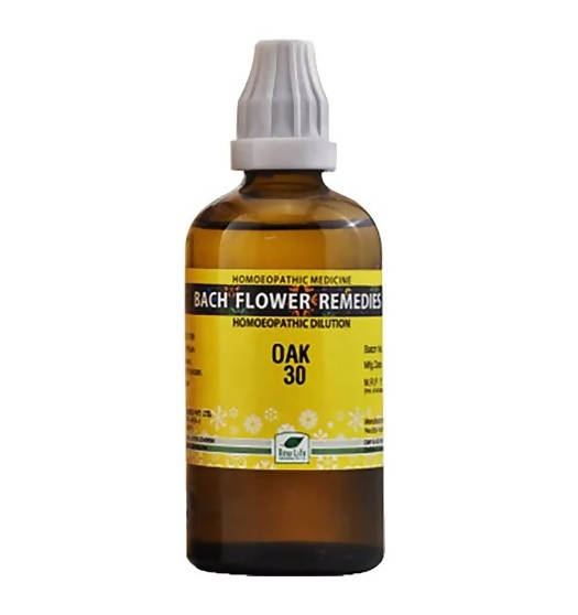 New Life Homeopathy Bach Flower Remedies Oak 30 Dilution 