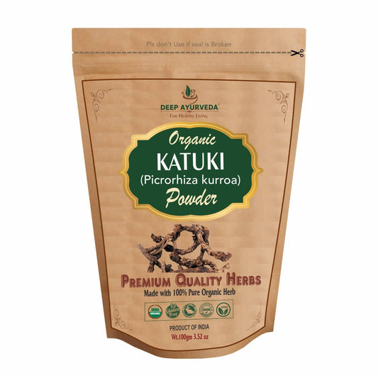 Deep Ayurveda Organic Kutuki Powder 