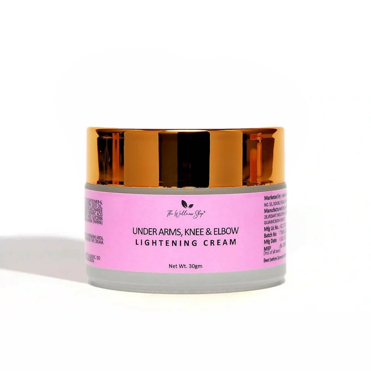 The Wellness Shop Under Arms, Knee and Elbow Lightening Cream  Grab2Buy The Wellness Shop Grab2Buy