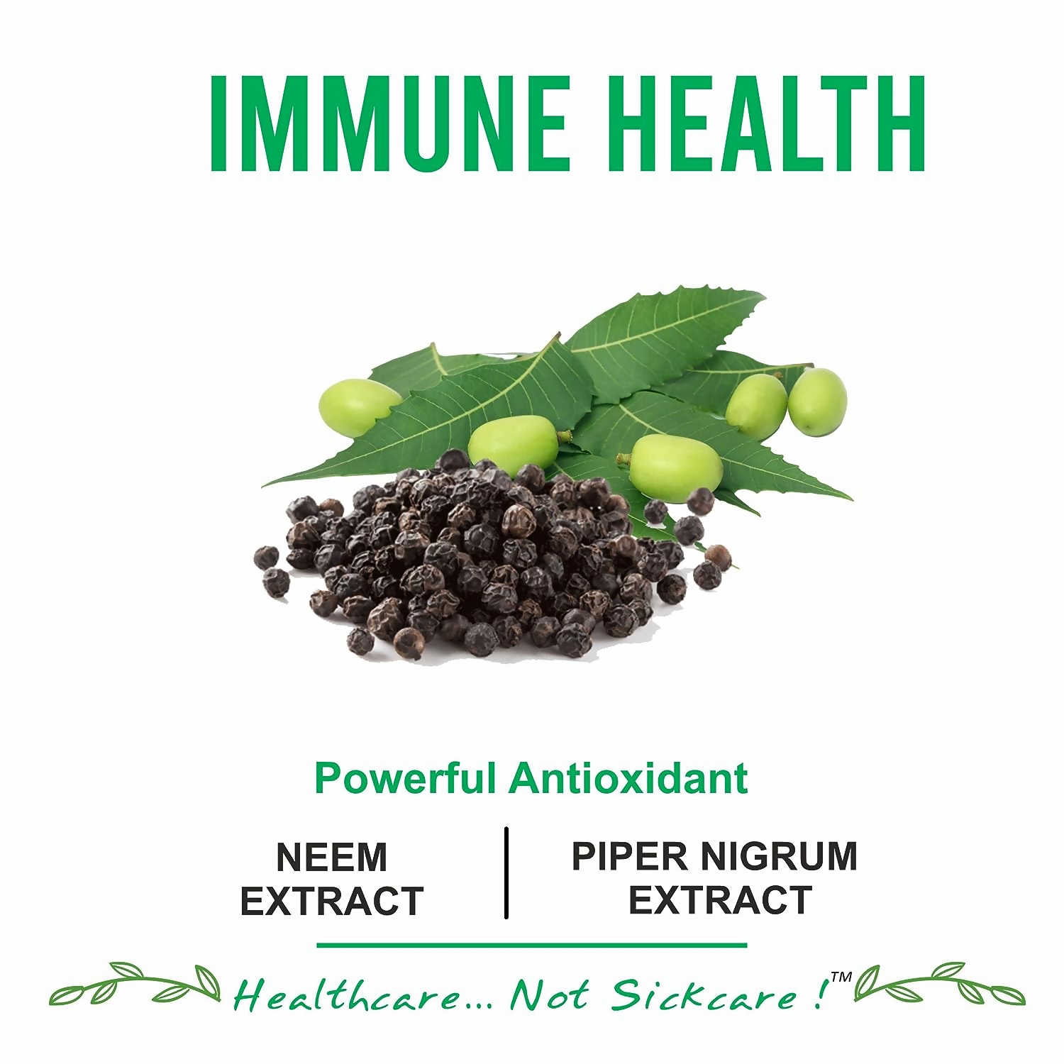 Bliss Welness Neem Biopiperine Tablets 