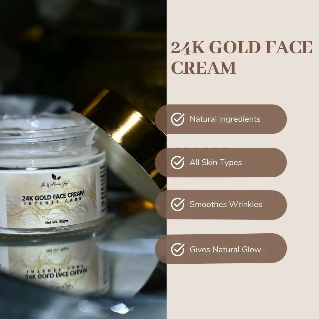 The Wellness Shop 24K Gold Face Cream  Grab2Buy The Wellness Shop Grab2Buy