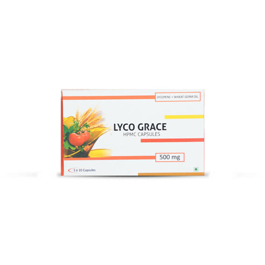 Nutra Grace Lycopene + Wheat Germ Oil Capsules - Grab2buy