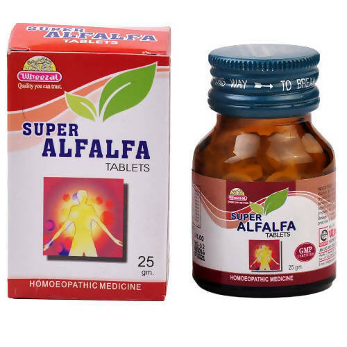 Wheezal Homeopathy Super Alfalfa Tablets 