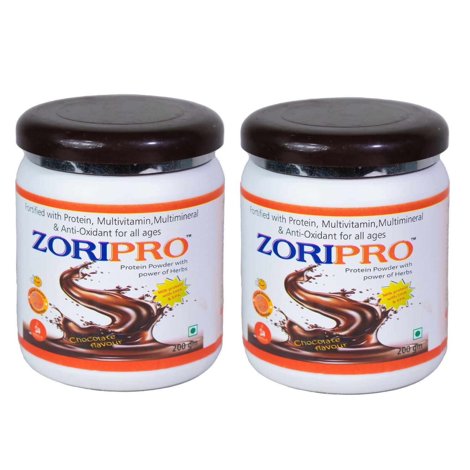 Zorilla Life Science Zoripro Protein Powder - Chocolate I Multivitamin I Multimineral I Anti-Oxidant for all ages I with Power of Herbs 