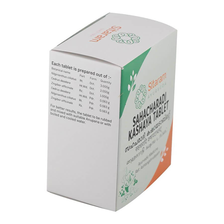 Sitaram Ayurveda Sahacharadi Kashaya Tablet 