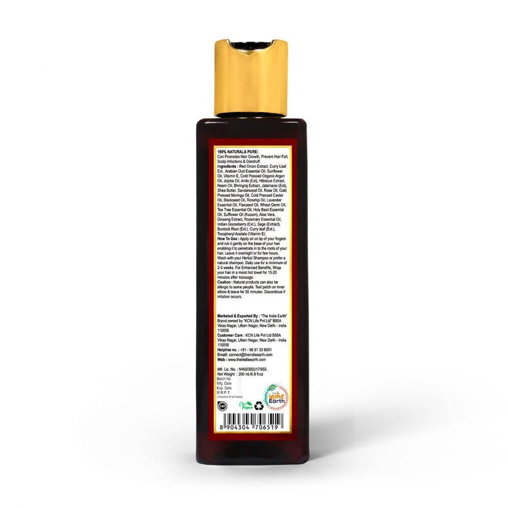 The Indie Earth Red Onion Hair Growth Oil  Grab2Buy The Indie Earth Grab2Buy
