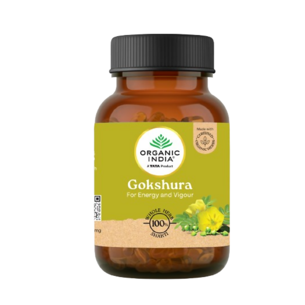 Organic India Gokshura Capsules 