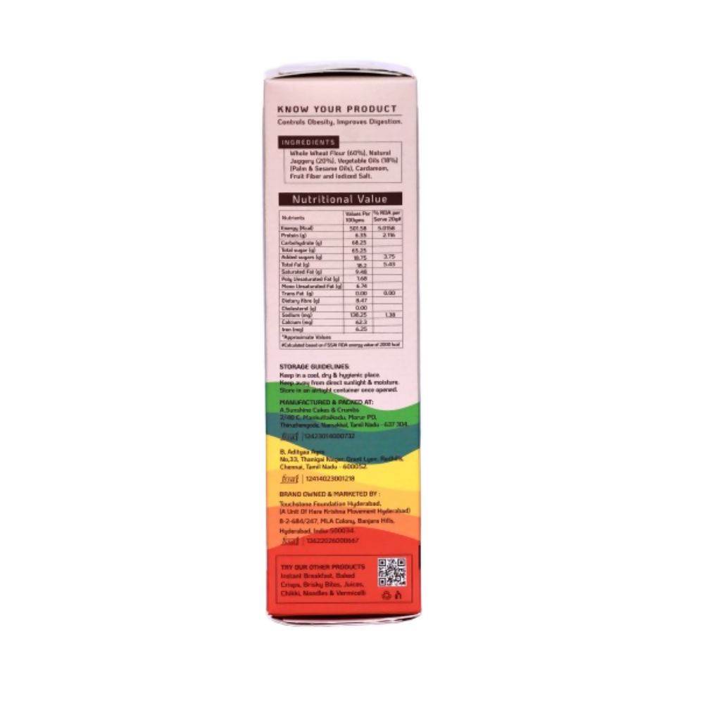 Vasudha Nurtured By Nature Wheat Fiber Millet Cookies  Grab2Buy Vasudha Grab2Buy