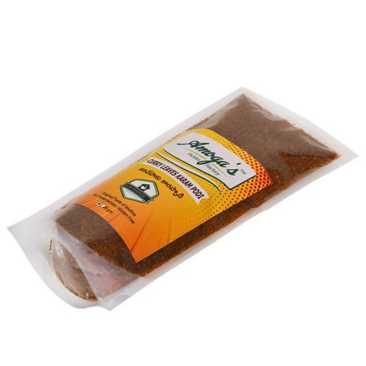 Amoga's Pickles Factory Curry Leaves Karam Podi Andhra Style - Grab2buy