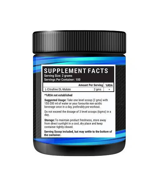 Inlife Citrulline Malate Powder 2:1 